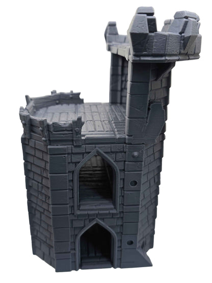 Medieval Castle: Line Tower DND Terrain for Tabletop Games - GameCraft