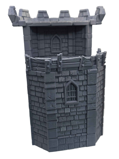 Medieval Castle: Line Tower DND Terrain for Tabletop Games - GameCraft