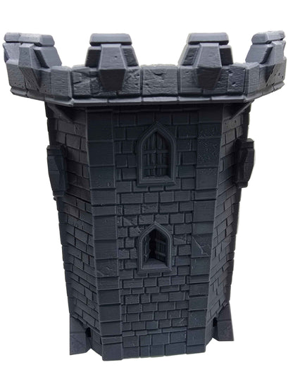Medieval Castle: Line Tower DND Terrain for Tabletop Games - GameCraft