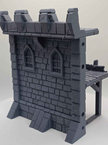 Medieval Castle Walls for DnD Terrain - GameCraft
