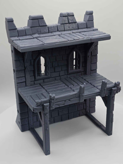 Medieval Castle Walls for DnD Terrain - GameCraft