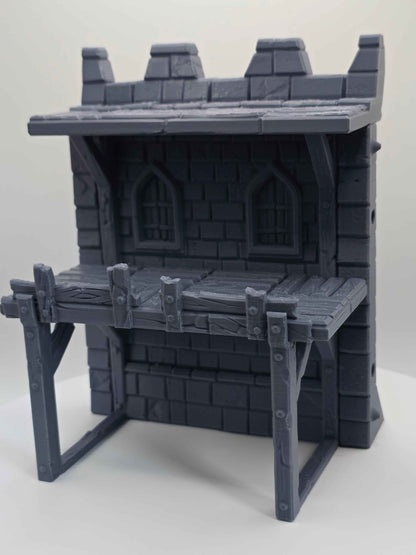 Medieval Castle Walls for DnD Terrain - GameCraft