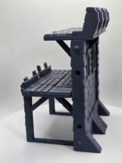Medieval Castle Walls for DnD Terrain - GameCraft