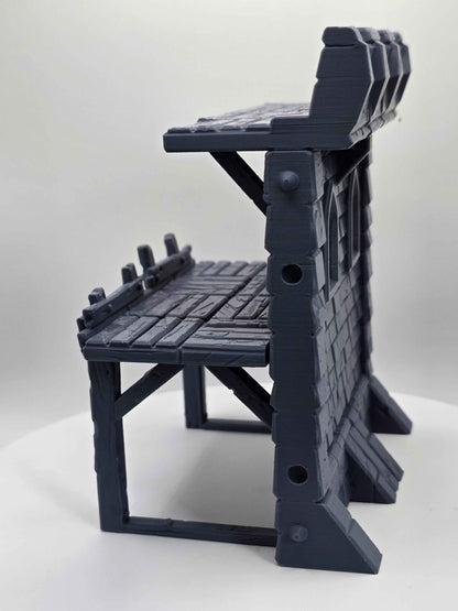 Medieval Castle Walls for DnD Terrain - GameCraft