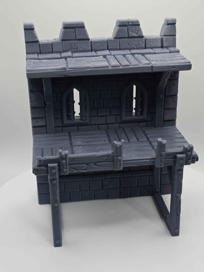 Medieval Castle Walls for DnD Terrain - GameCraft