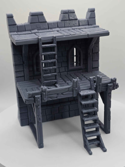 Medieval Castle Walls for DnD Terrain - GameCraft