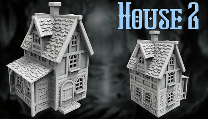 Medieval Village Buildings for DnD Terrain - GameCraft