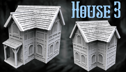 Medieval Village Buildings for DnD Terrain - GameCraft