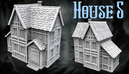 Medieval Village Buildings for DnD Terrain - GameCraft