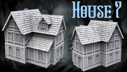 Medieval Village Buildings for DnD Terrain - GameCraft