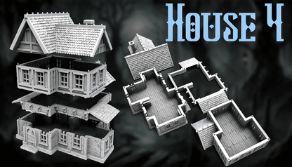 Medieval Village Buildings for DnD Terrain - GameCraft