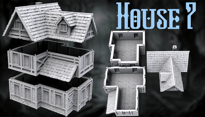 Medieval Village Buildings for DnD Terrain - GameCraft