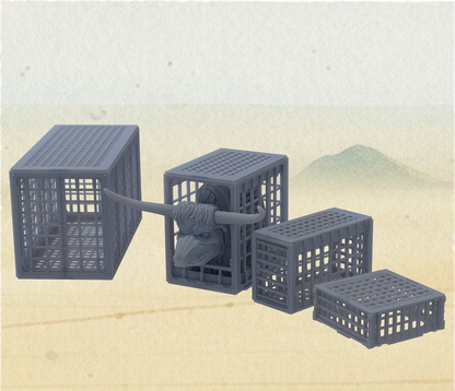 Detailed scatter for Star Wars Shatterpoint terrain and Star Wars Legion terrain tables