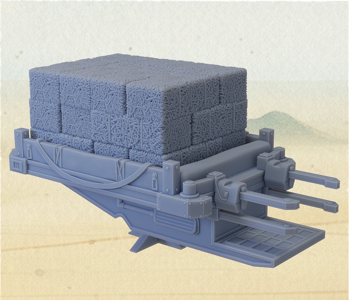 Detailed Star Wars Shatterpoint terrain building with sci-fi frontier architecture