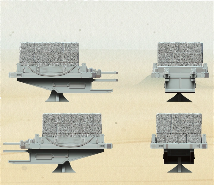 Star Wars Legion terrain agricultural processing facility building for tabletop wargaming