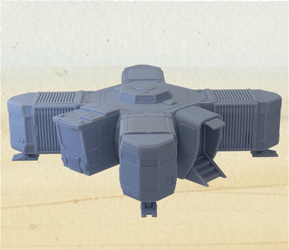 Agricultural Processing Facility Mobile Hab for Star Wars Legion terrain tabletop battlefield