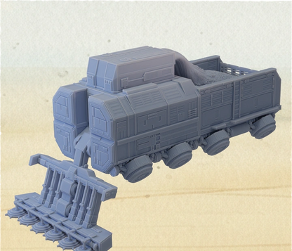 Detailed sci-fi building for Star Wars Shatterpoint terrain and Star Wars Legion terrain tables