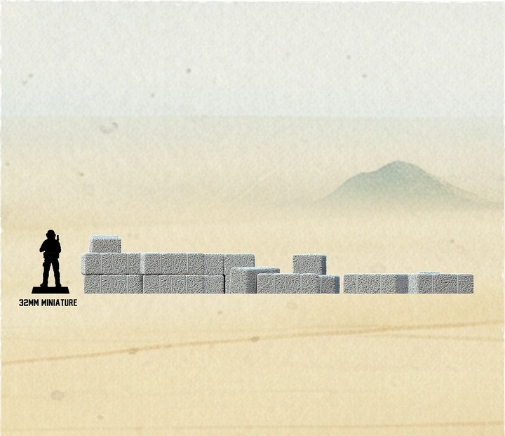 Detailed haystack scatter for Star Wars Shatterpoint terrain and Star Wars Legion terrain tables