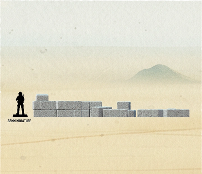 Detailed haystack scatter for Star Wars Shatterpoint terrain and Star Wars Legion terrain tables