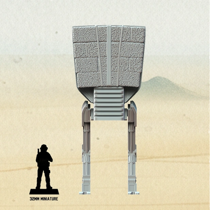 Star Wars Legion terrain agricultural processing facility building for tabletop wargaming