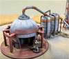 Star Wars Shatterpoint terrain and Star Wars Legion terrain settlement building in tabletop battle scene