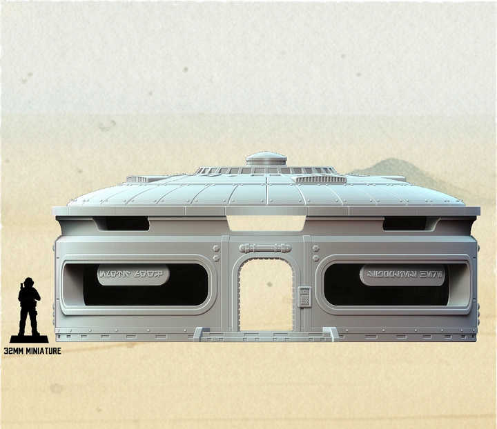 Star Wars Legion terrain agricultural processing facility building for tabletop wargaming