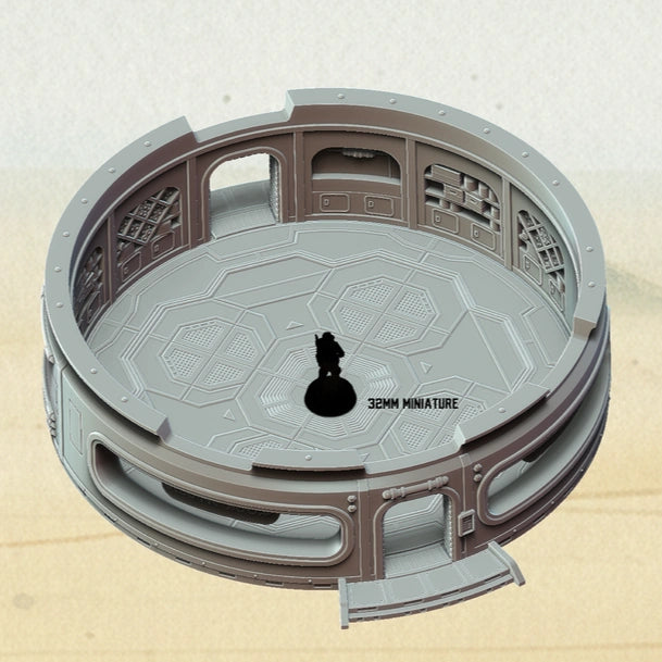 Agricultural Processing Facility General Store for Star Wars Legion terrain tabletop battlefield
