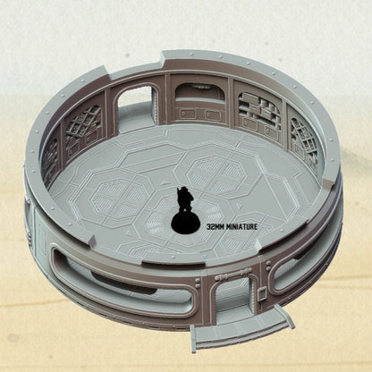 Agricultural Processing Facility General Store for Star Wars Legion terrain tabletop battlefield