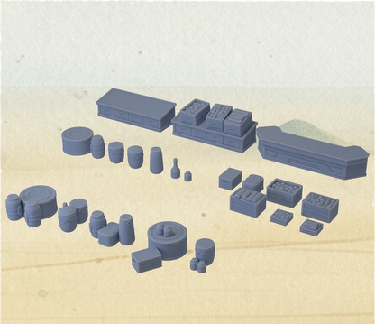 Detailed sci-fi building for Star Wars Shatterpoint terrain and Star Wars Legion terrain scatter