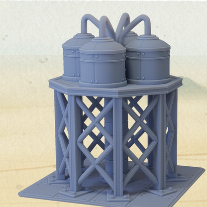 Agricultural Processing Facility Water Tank for Star Wars Legion terrain tabletop battlefield