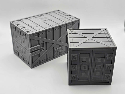 Space Outpost: Containers - Tabletop Terrain Scatter