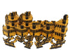 Foldable 40k Terrain - Chaos - Black and Gold