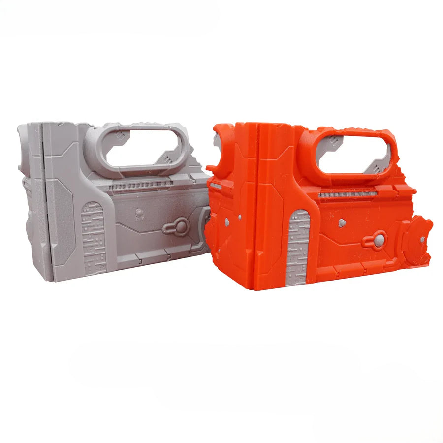 Foldable 40k Terrain - Greater Good- Red and Grey