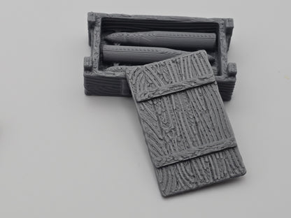 Wargaming Tabletop Terrain Modular Trench System - Ammo Boxes - GameCraft