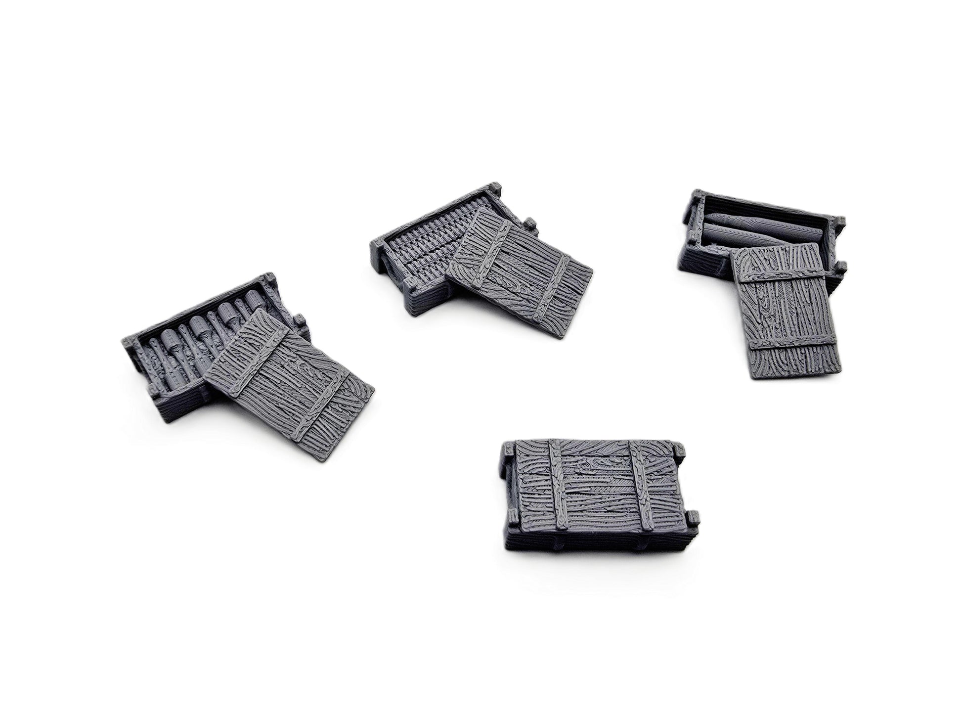 Wargaming Tabletop Terrain Modular Trench System - Ammo Boxes - GameCraft