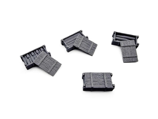 Wargaming Tabletop Terrain Modular Trench System - Ammo Boxes - GameCraft