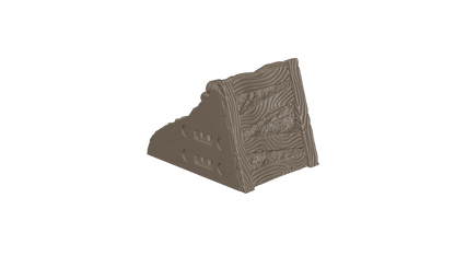 Wargaming Tabletop Terrain - Modular Trench Terrain System Straight Section - GameCraft