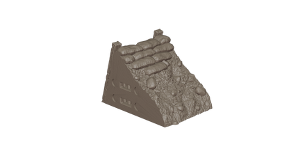 Wargaming Tabletop Terrain Modular Trench System - Starter Set