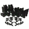 Foldable 40k Terrain - Slumbering Machines - Black and Green