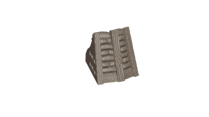 Wargaming Tabletop Terrain Modular Trench System - Corner Section - GameCraft