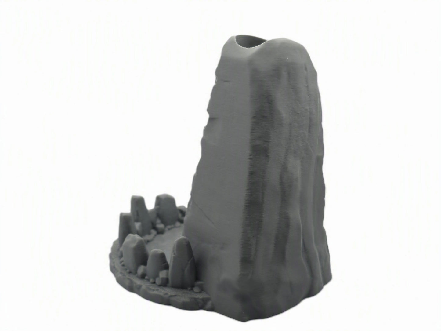 Mysterious pillar dice tower